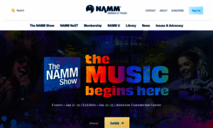 Namm.org thumbnail