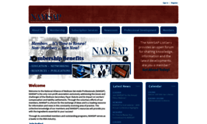 Namsap.org thumbnail