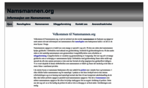 Namsmannen.org thumbnail