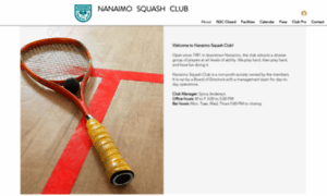 Nanaimosquashclub.com thumbnail