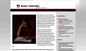 Nancygertner.com thumbnail