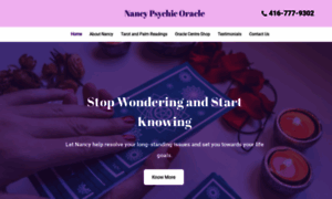 Nancypsychicoracle.com thumbnail