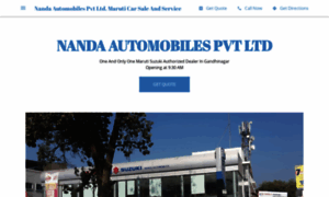 Nandaautomobiles.business.site thumbnail