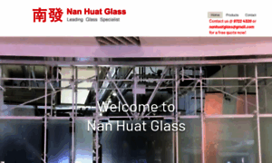 Nanhuatglass.com.sg thumbnail