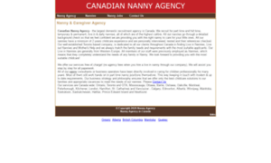 Nanny-agency.ca thumbnail