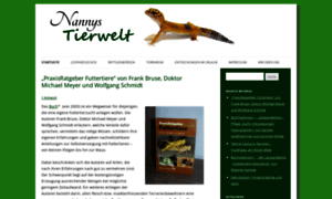 Nannys-tierwelt.de thumbnail