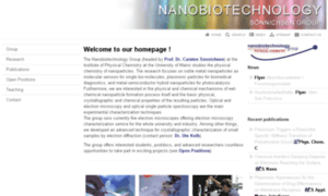 Nanobiotech.uni-mainz.de thumbnail