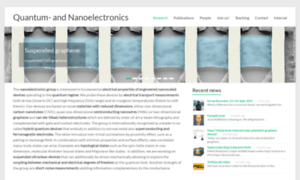 Nanoelectronics.unibas.ch thumbnail