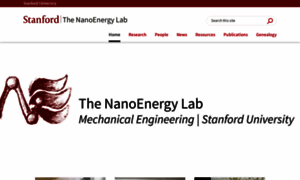 Nanoenergy.stanford.edu thumbnail