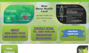 Nanohealthcard.com thumbnail