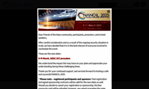Nanoilconf.com thumbnail