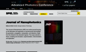 Nanophotonics.spiedigitallibrary.org thumbnail