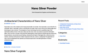 Nanosilverpowder.com thumbnail