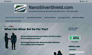 Nanosilvershield.com thumbnail