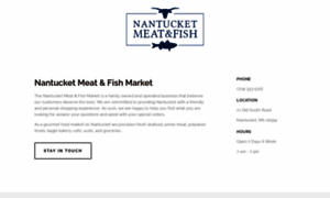 Nantucketmeatandfish.com thumbnail