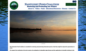 Nantucketpondcoalition.com thumbnail