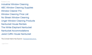 Nantucketwindowcleaning.net thumbnail