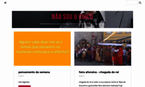 Naosouounico.blogs.sapo.pt thumbnail