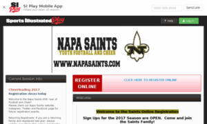 Napa-saints-youth-football-and-cheer.sportssignupapp.com thumbnail