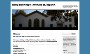 Napavalleybiblechapel.com thumbnail