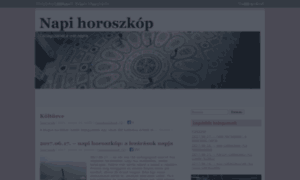 Napihoroszkop.cafeblog.hu thumbnail