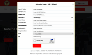 Narainamedicalcollege.com thumbnail