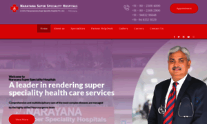 Narayanasuperspecialityhospitals.in thumbnail