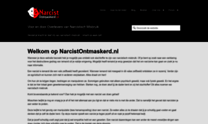 Narcistontmaskerd.nl thumbnail