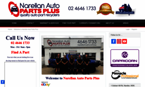 Narellanautopartsplus.com.au thumbnail