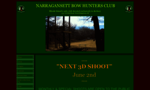 Narragansettbowhunters.org thumbnail