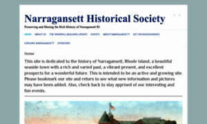 Narragansetthistoricalsociety.com thumbnail