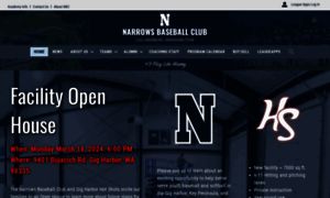 Narrowsbaseballclub.org thumbnail