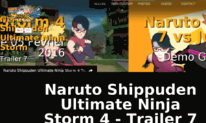 Naruto-storm4.com thumbnail