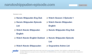 Narutoshippuden-episode.com thumbnail