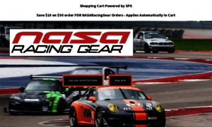 Nasaracinggear.com thumbnail