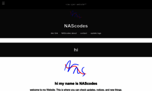 Nascodesofficialwebsite.neocities.org thumbnail