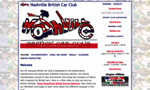 Nashvillebritishcarclub.org thumbnail