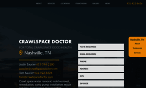 Nashvillecrawlspacedoctor.com thumbnail