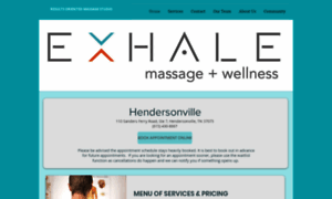 Nashvilleexhalemassage.com thumbnail