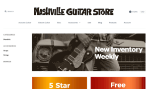 Nashvilleguitarstore.com thumbnail
