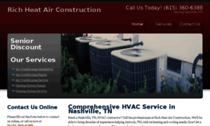 Nashvillehvaccontractor.com thumbnail