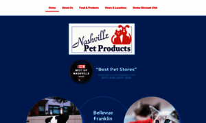 Nashvillepetproducts.com thumbnail