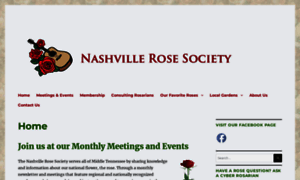 Nashvillerosesociety.org thumbnail