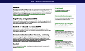 Nasjonal-vitnemalsdatabase.no thumbnail