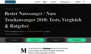 Nasssauger-ratgeber.de thumbnail