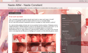 Nasteconstient.blogspot.ro thumbnail