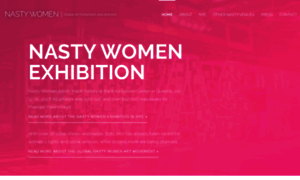 Nastywomenexhibition.org thumbnail