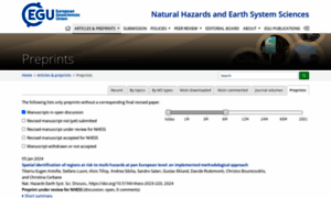 Nat-hazards-earth-syst-sci-discuss.net thumbnail