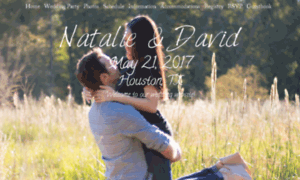 Natalieanddavid.weddingwoo.com thumbnail