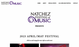 Natchezfestivalofmusic.com thumbnail